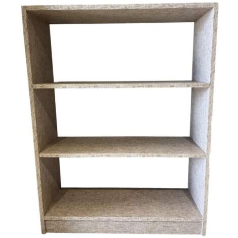 CTF Libreria Bassa Tela Ramata - 3 Ripiani 80x28x106 cm