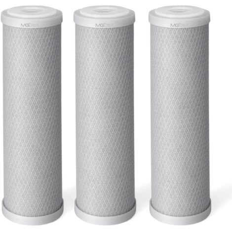 CTO CARTUCCIA FILTRO CARBONI ATTIVI UNIVERSALE SISTEMA FILTRAZIONE ACQUA IMPIANTO DA 10" - 254MM BIOLOGICO