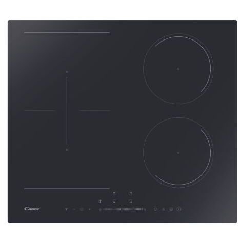 CTPS64SCTTWIFI-Candy Noir Intégré 59 cm Plaque avec zone à induction 4 zone(s)