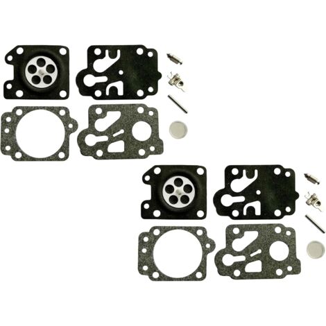 C·T·S Kit de réparation/reconstruction de carburateur remplace Walbro K1-Wyla pour carburateur Walbro Wyla (lot de 2)