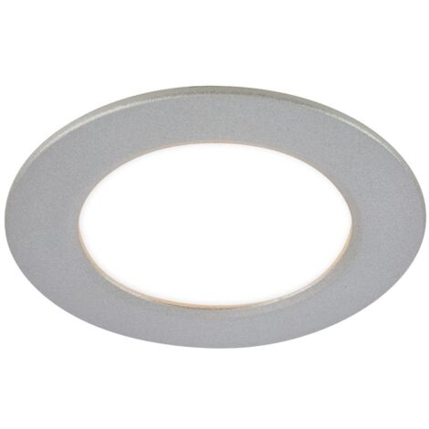 CTS LED faretti da incasso, set da 3, cromo opaco, 3xLED/4W