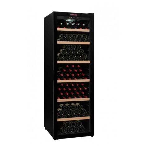 CTV249-Cave à vin LA SOMMELIERE  248 bouteilles porte vitrée Noir