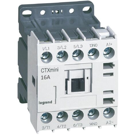 CTX MINI CT 3P 16A 1NO 24VDC LEGRAND 417061