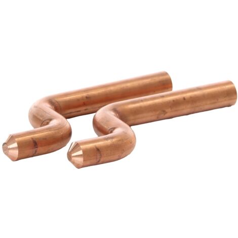 CU-Elektrodenpaar S-Form Ø 12mm