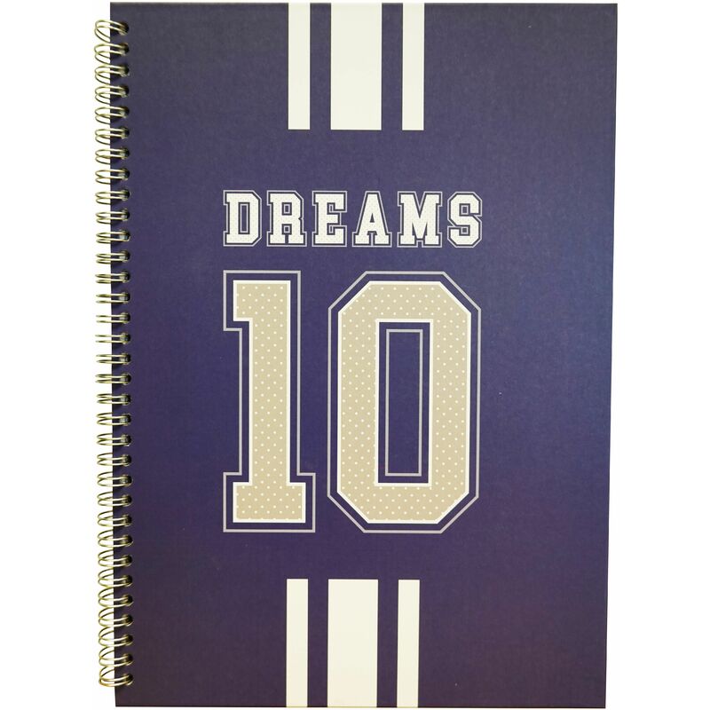 

CUADERNO ESPIERAL A4 ALL STAR BLUE Color - A