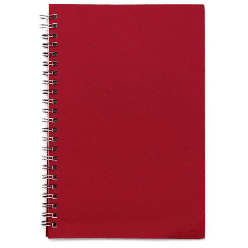 

Cuaderno espiral multifuncional para conferencias Organizador de reuniones portatil suave Diario de viaje Cuadernos de plan diario,rojo