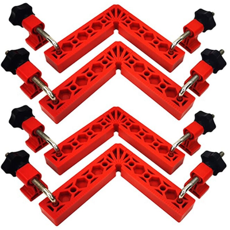 

Cuadrado de posicionamiento para carpinteria de 150 mm, bloque de posicionamiento de 90 °, accesorio de angulo recto para carpinteria, pulgadas