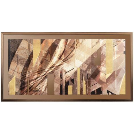 Cuadro Abstracto Con Marco Ps 180X4X95 Cm