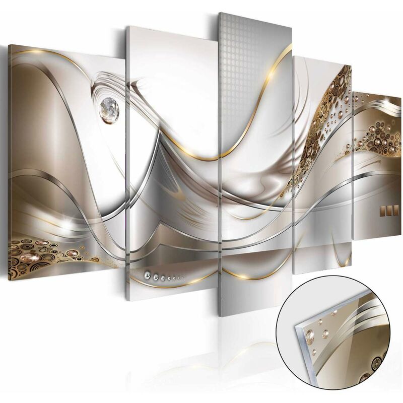 

Cuadro acrílico - Golden Flight [Glass] Medidas 100X50