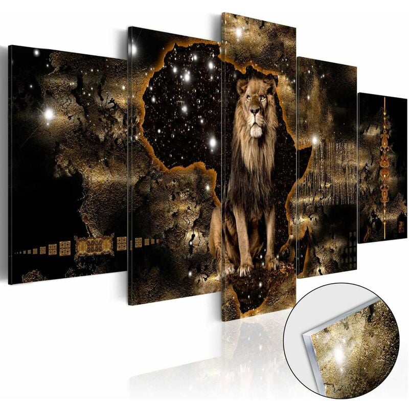 

Cuadro acrílico - Golden Lion [Glass] Medidas 100X50