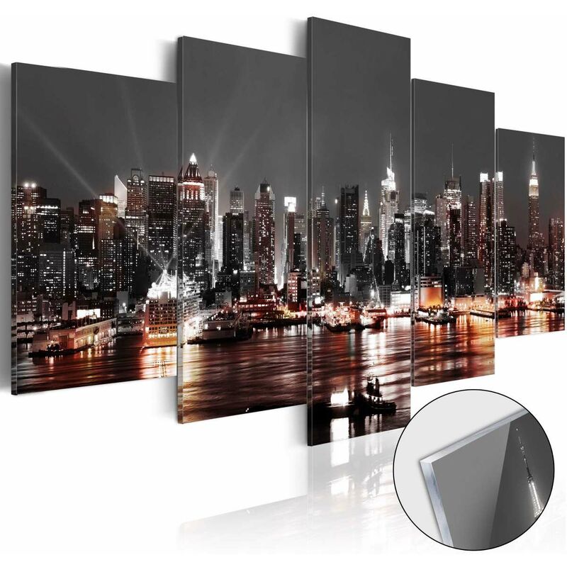 

Cuadro acrílico - Gray City [Glass] Medidas 100X50