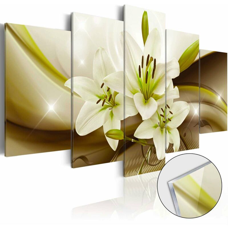 

Cuadro acrílico - Modern Lily [Glass] Medidas 200X100