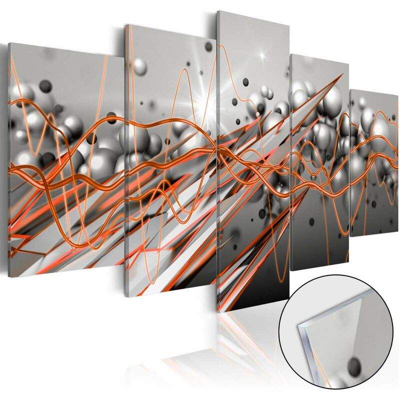 

Cuadro acrílico - Orange Stream Medidas 200X100