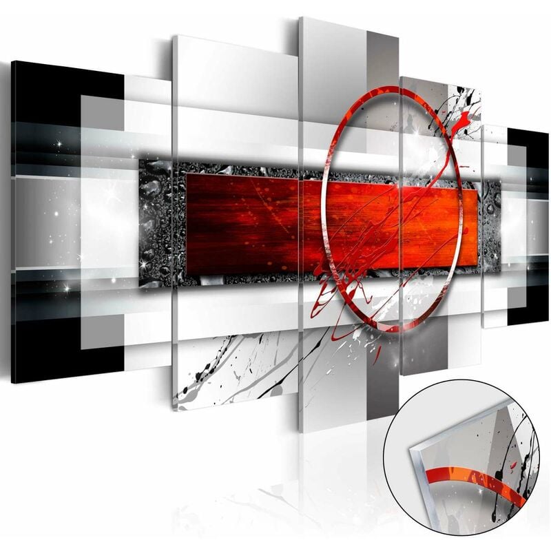 

Cuadro acrílico - Proyectil carmín [Glass] Medidas 100X50