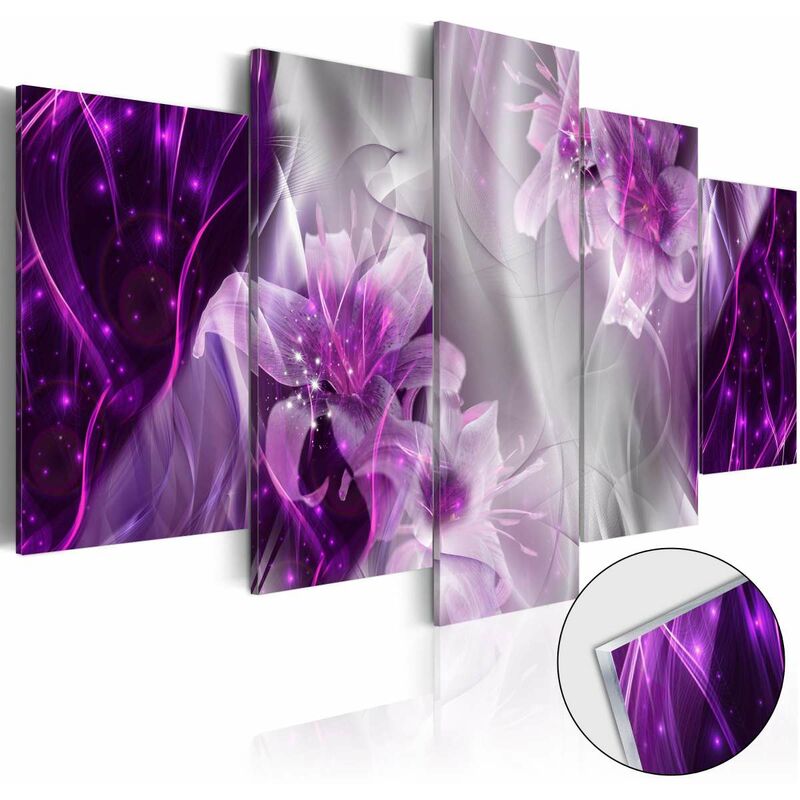 

Cuadro acrílico - Purple Utopia [Glass] Medidas 100X50