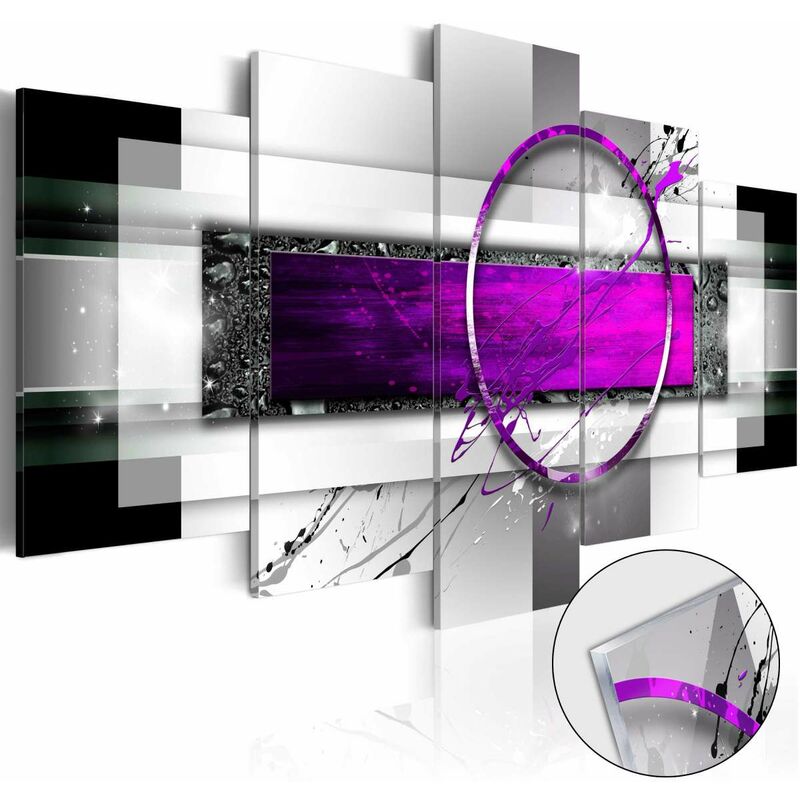 

Cuadro acrílico - Violet Rim [Glass] Medidas 100X50