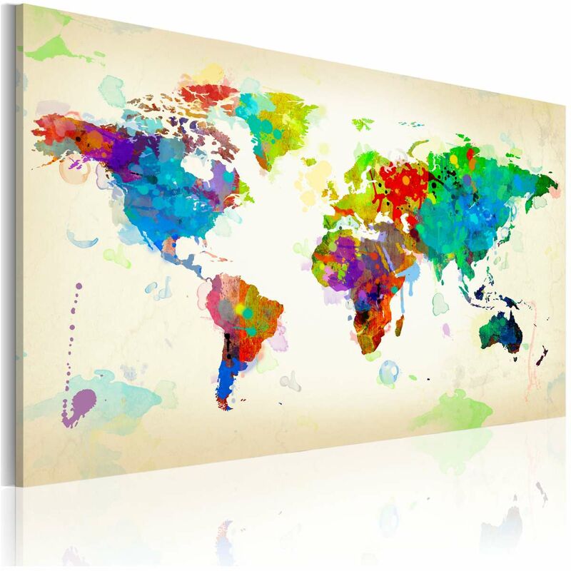 

Cuadro - All colors of the World Medidas 60X40