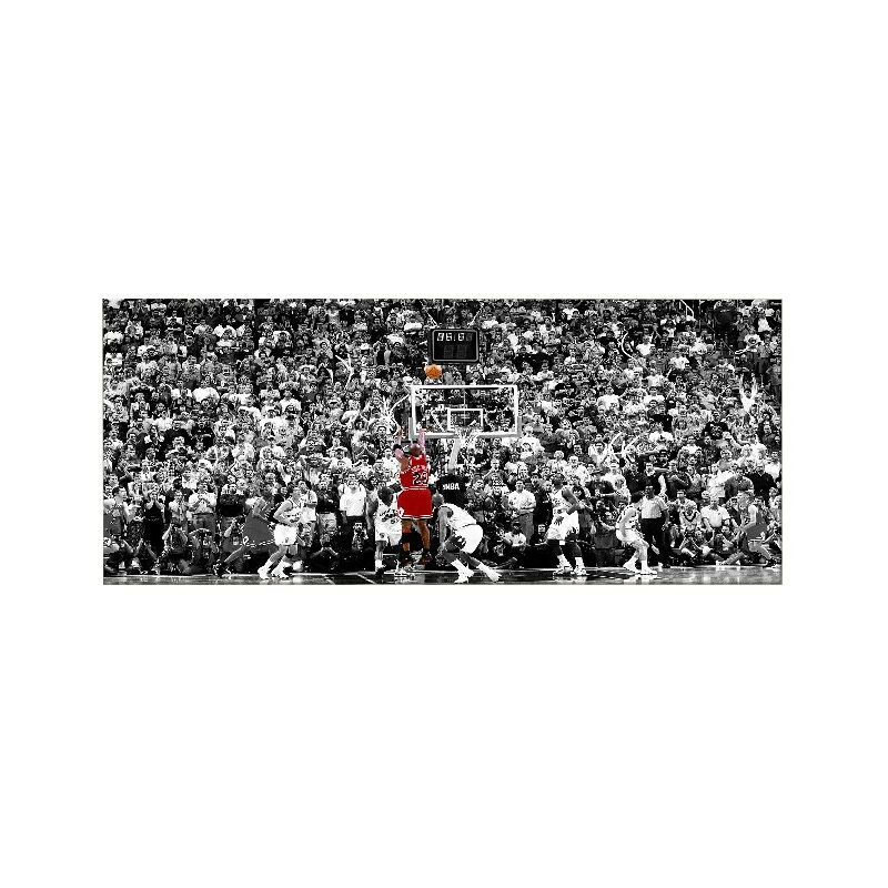 

Homemania - Cuadro Baloncesto - Deporte - para la sala de estar, la habitacion - Multicolor en Poliester, madera, 70 x 3 x 100 cm