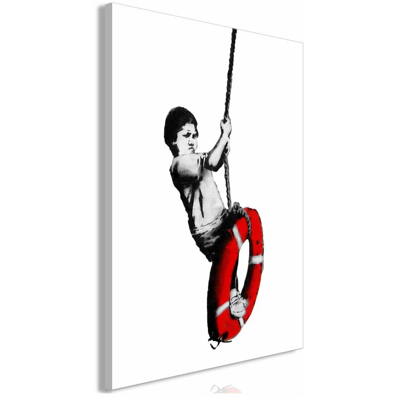 

Cuadro - Banksy: Boy on Rope (1 Part) Vertical Medidas 80X120