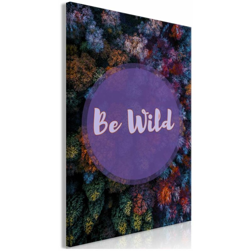 

Cuadro - Be Wild (1 Part) Vertical Medidas 60X90