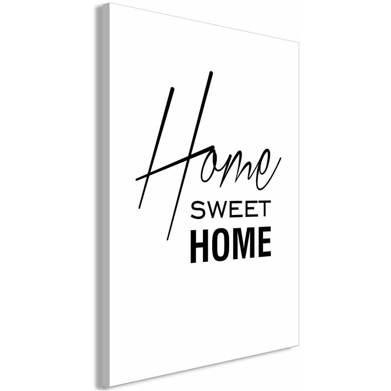 

Cuadro - Black and White: Home Sweet Home (1 Part) Vertical Medidas 80X120