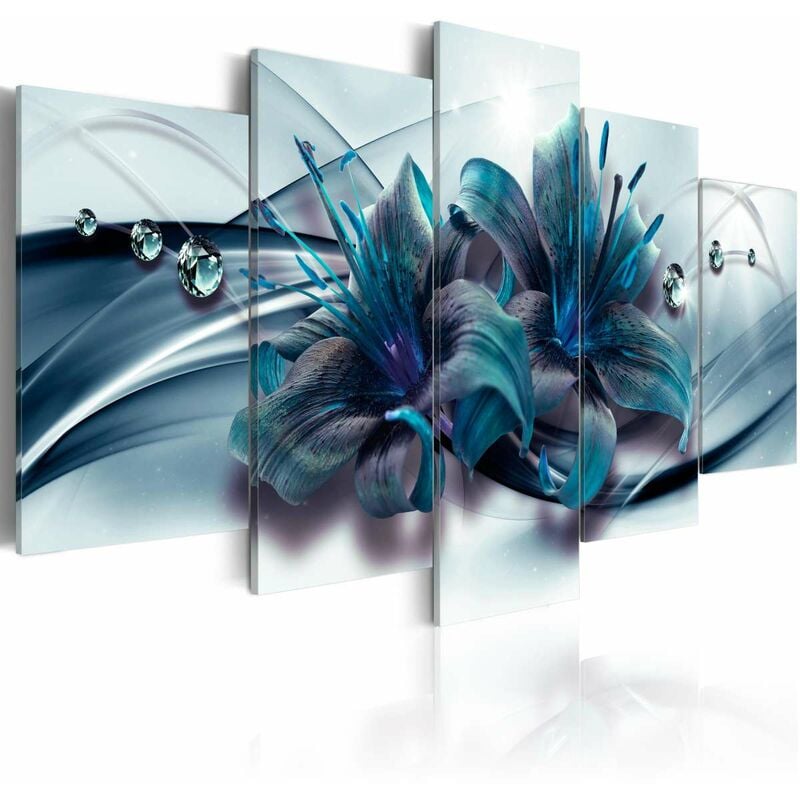 

Cuadro - Blue Lily Medidas 100X50