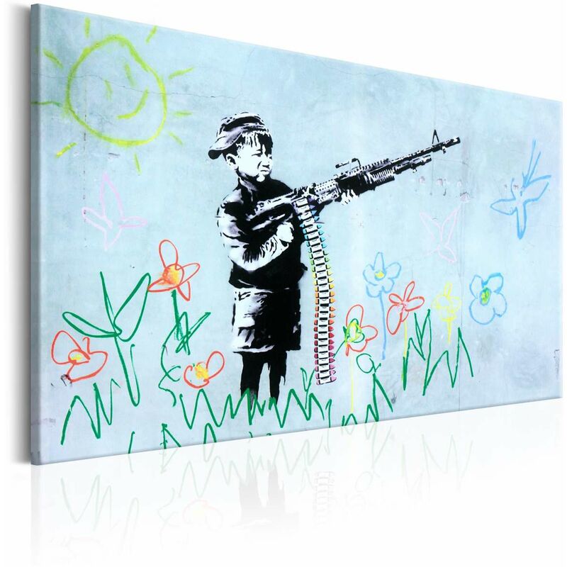 

Cuadro - Boy with Gun by Banksy Medidas 60X40