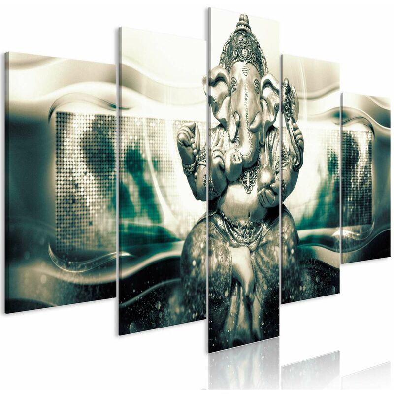 

Cuadro - Buddha Style (5 Parts) Green Wide Medidas 100X50