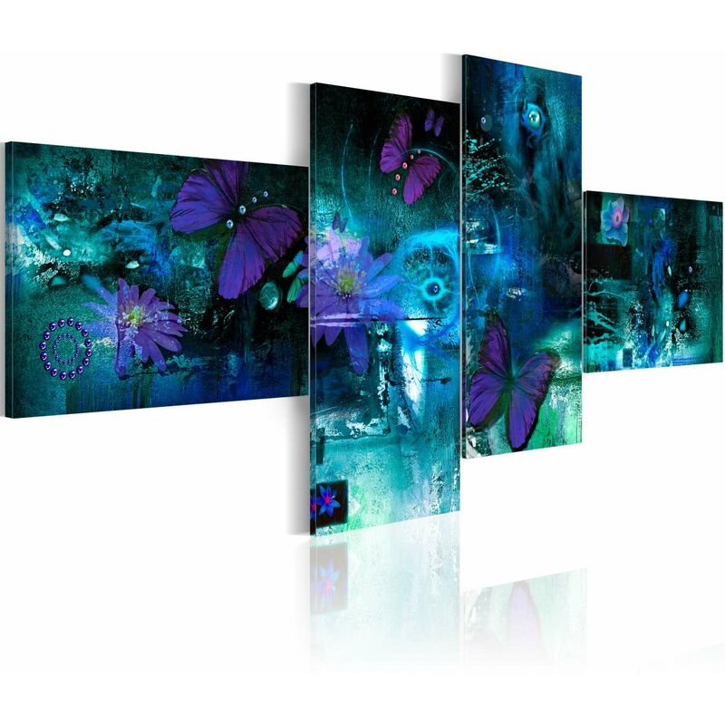 

Cuadro - Butterflies in turquoise Medidas 100X45