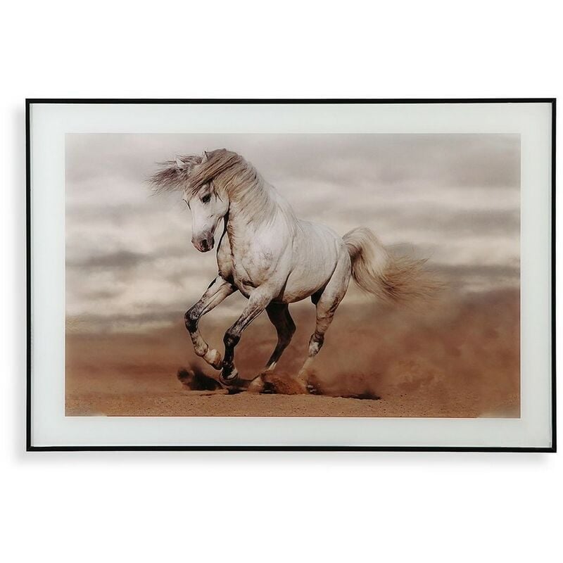 

Cuadro Caballo Cristal Madera MDF (2 x 60 x 40 cm)