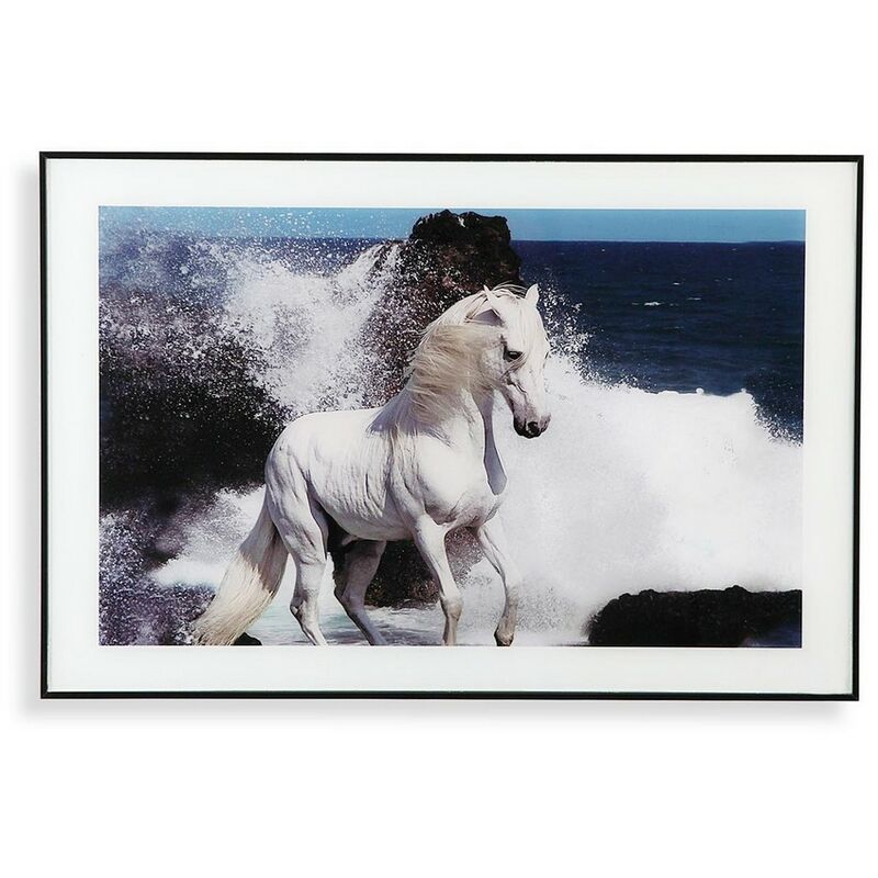 

Cuadro Caballo Cristal Madera MDF (2 x 60 x 40 cm)
