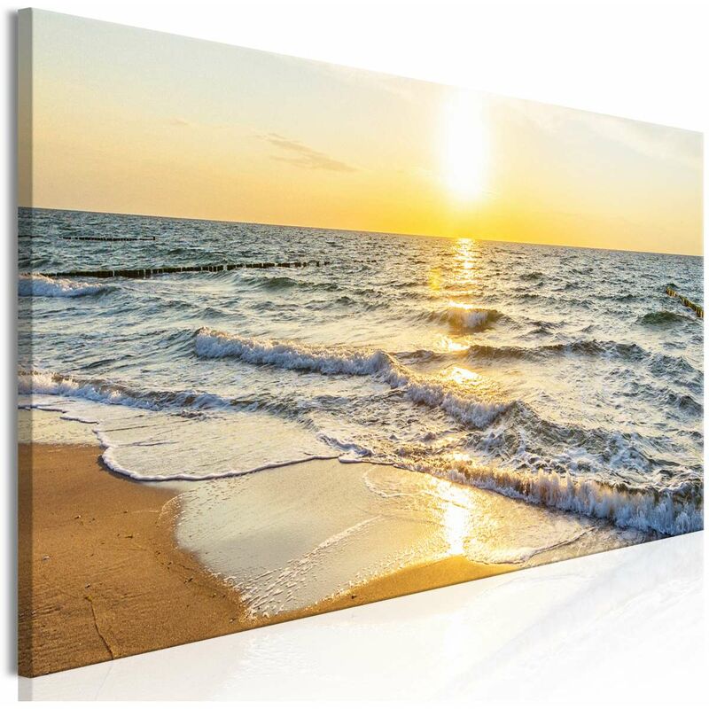 

Cuadro - Calm Waves (1 Part) Narrow Golden Medidas 120X40