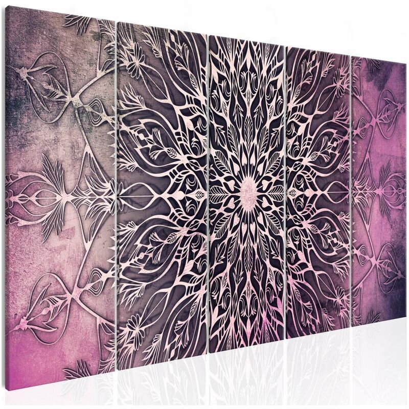 

Cuadro - Center (5 Parts) Narrow Pink Medidas 225X90