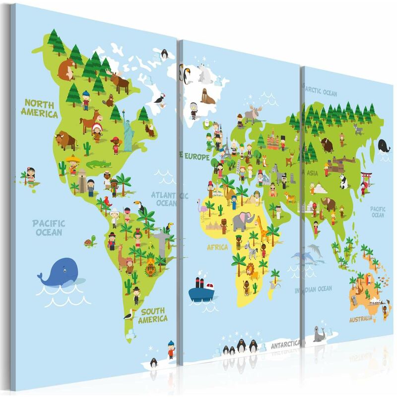 

Cuadro - Children's World Medidas 120X80