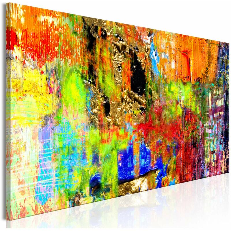 

Cuadro - Colourful Abstraction (1 Part) Narrow Medidas 120X40