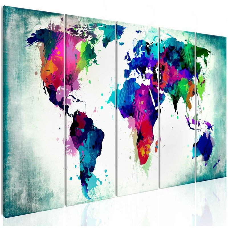 

Cuadro - Colourful Chaos Medidas 225X90