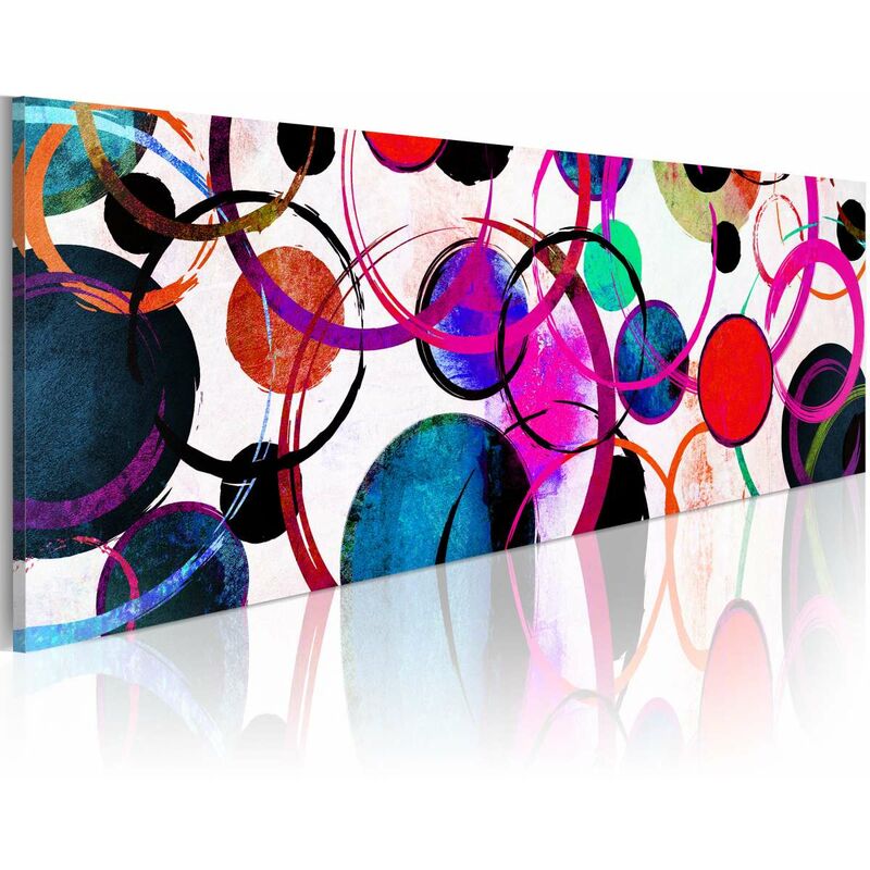 

Cuadro - Colourful Circle Medidas 150X50