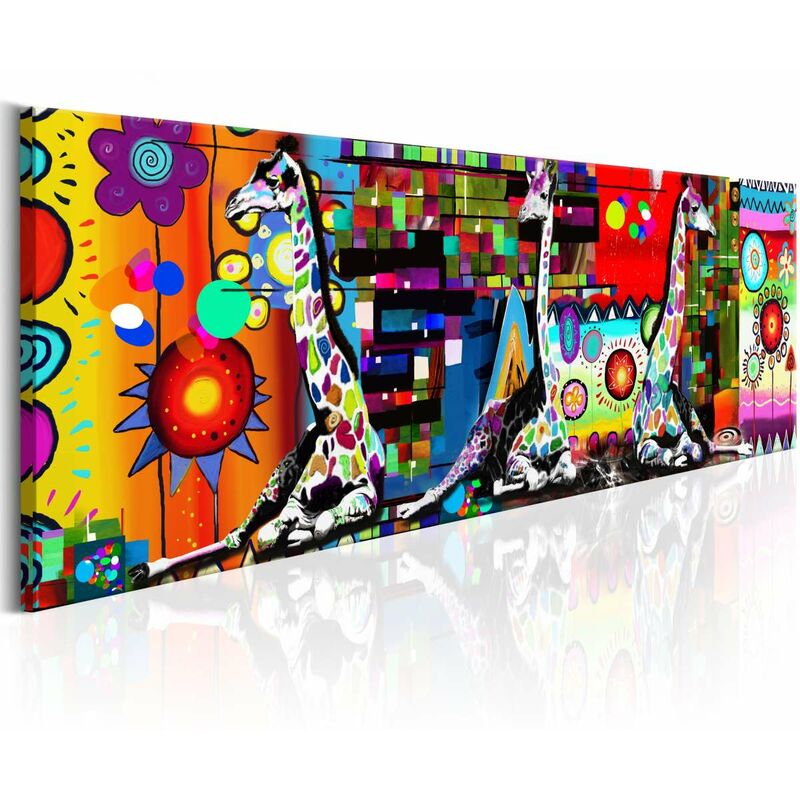 

Cuadro - Colourful Savannah Medidas 135X45