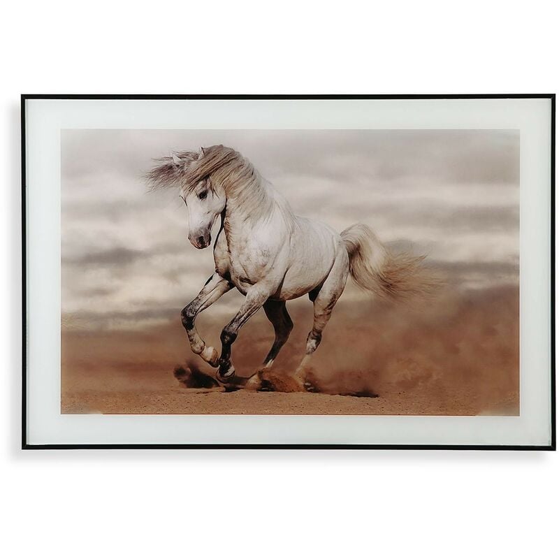 

Cuadro Cristal Caballo Tierra