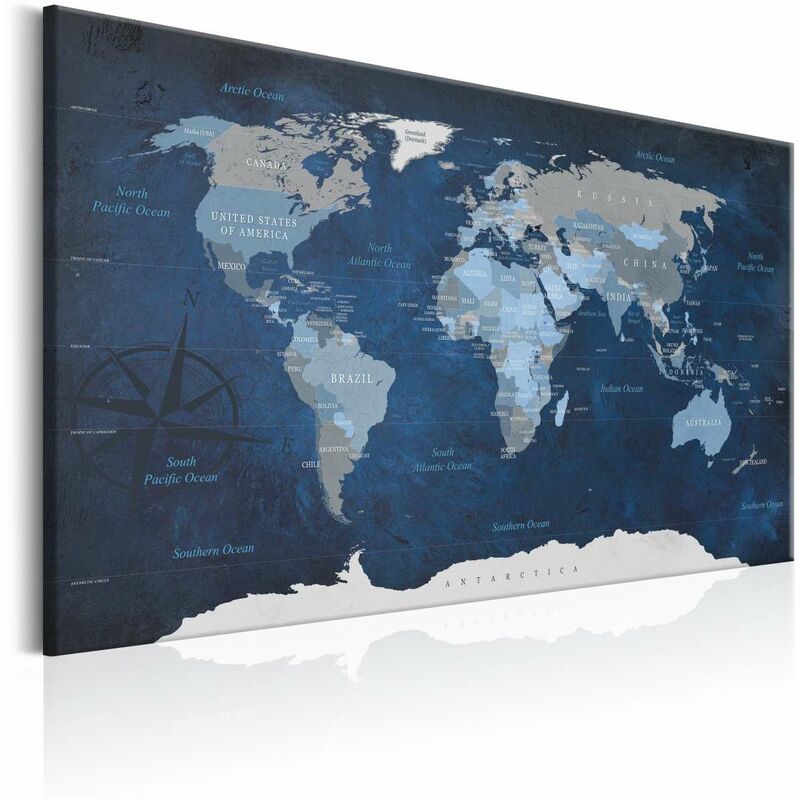 

Cuadro - Dark Blue World Medidas 120X80