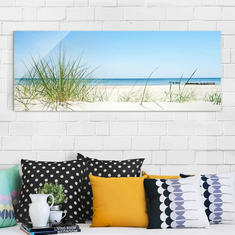 

Cuadro de cristal - Baltic Coast - Panorama Apaisado Dimensión LxA: 20cm x 55cm