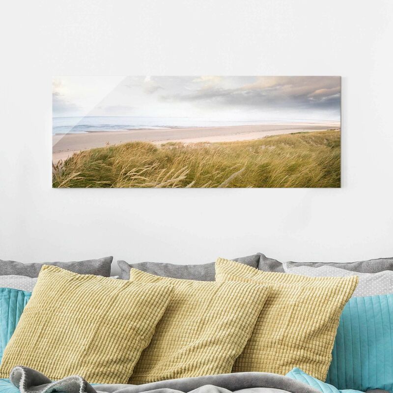 

Bilderwelten - Cuadro de cristal - Dunes dream - Panorama Apaisado Dimensión LxA: 50cm x 125cm