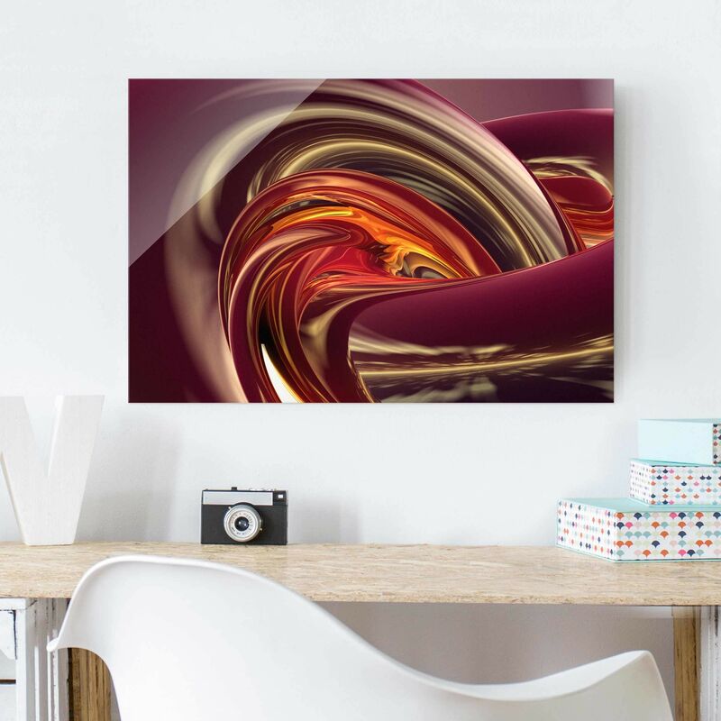

Bilderwelten - Cuadro de cristal - Fantastic Burning - Apaisado 2:3 Dimensión LxA: 60cm x 90cm