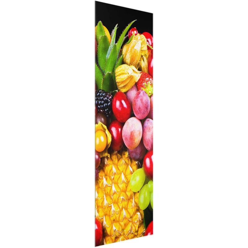 

Cuadro de cristal - Fruit bokeh - Panorama Alto Dimensión LxA: 55cm x 20cm