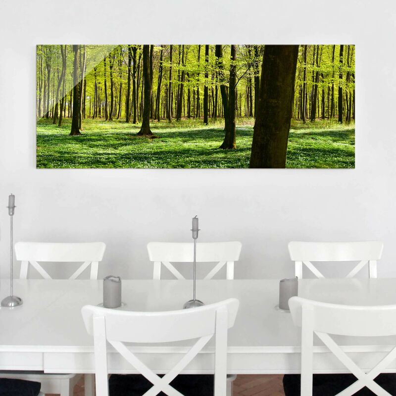 

Cuadro de cristal - Glade - Panorama Apaisado Dimensión LxA: 40cm x 100cm