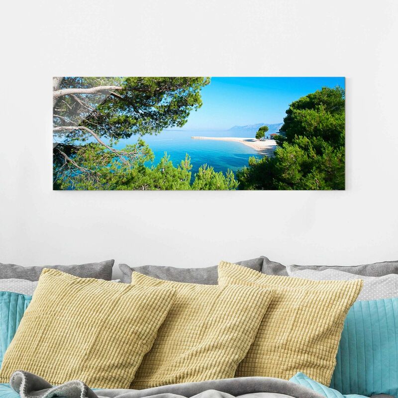 

Bilderwelten - Cuadro de cristal - Hidden Paradise - Panorama Apaisado Dimensión LxA: 50cm x 125cm