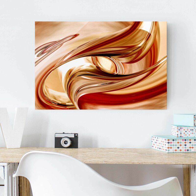 

Cuadro de cristal - Mandalay - Apaisado 2:3 Dimensión LxA: 60cm x 90cm