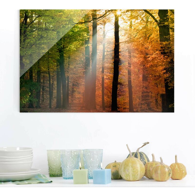 

Bilderwelten - Cuadro de cristal - Morning Light - Apaisado 2:3 Dimensión LxA: 60cm x 90cm