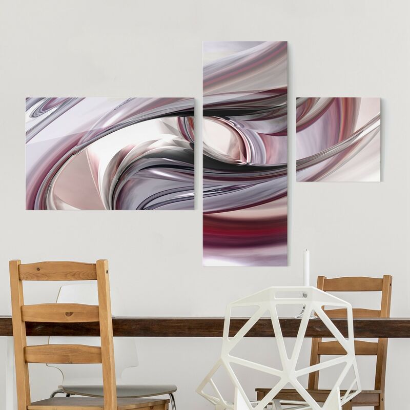 

Bilderwelten - Cuadro de cristal multipart - Illusionary 3 parte Dimensión LxA: 40x60cm - 80x30cm - 30x30cm