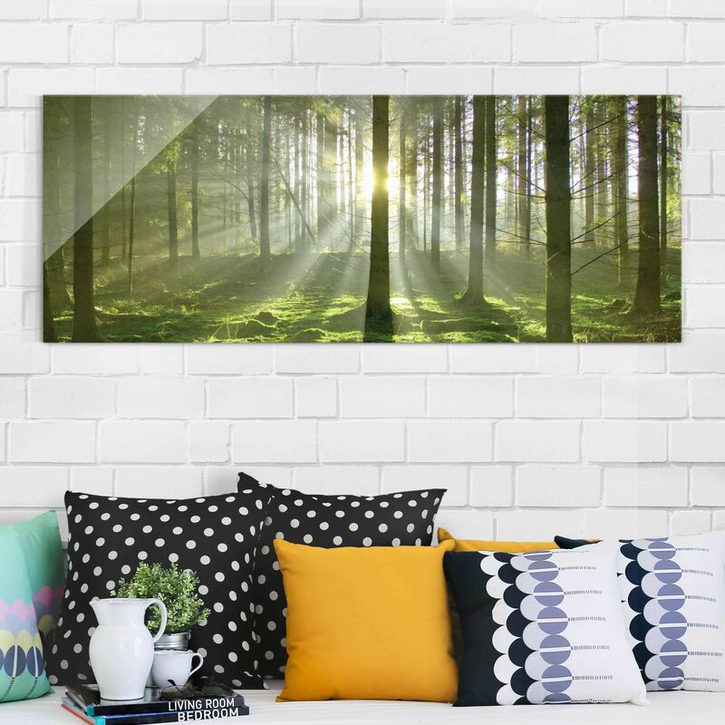 

Cuadro de cristal - Spring Fairytale - Panorama Apaisado Dimensión LxA: 30cm x 80cm